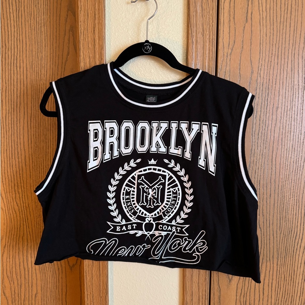 Wild Fable Graphic Crop Top